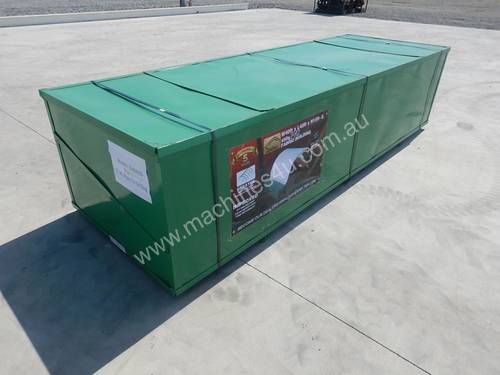 Double Trussed Container Shelter PVC fabric