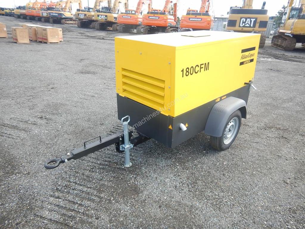 New Atlas Copco Atlas Copco LUY050-7 Single Axle Compressor Air ...