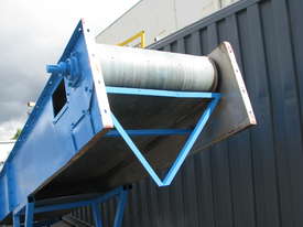 Large Incline Motorised Belt Conveyor - 5m long - picture2' - Click to enlarge