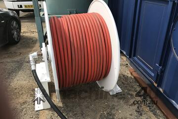 Controlled Hydraulics Sewer Cleaning Hose Reel