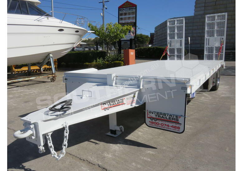 caption Interstate trailers 9 Ton Single Axle Tag Trailer ATTTAG