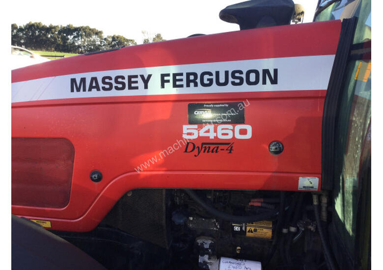 caption Massey Ferguson 5460 FWA/4WD Tractor