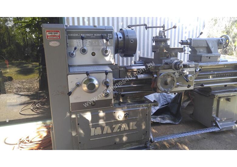 Used mazak Mazak gap bed centre lathe Gap Bed Lathes in Listed