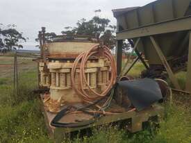3' Symons crusher with 75kw electric motor - picture0' - Click to enlarge