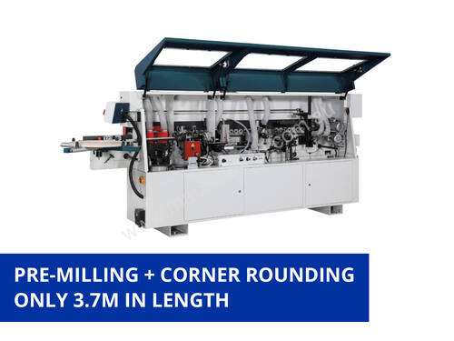Compact 3.7m Premilling, Corner Rounding Edgebander | 370P