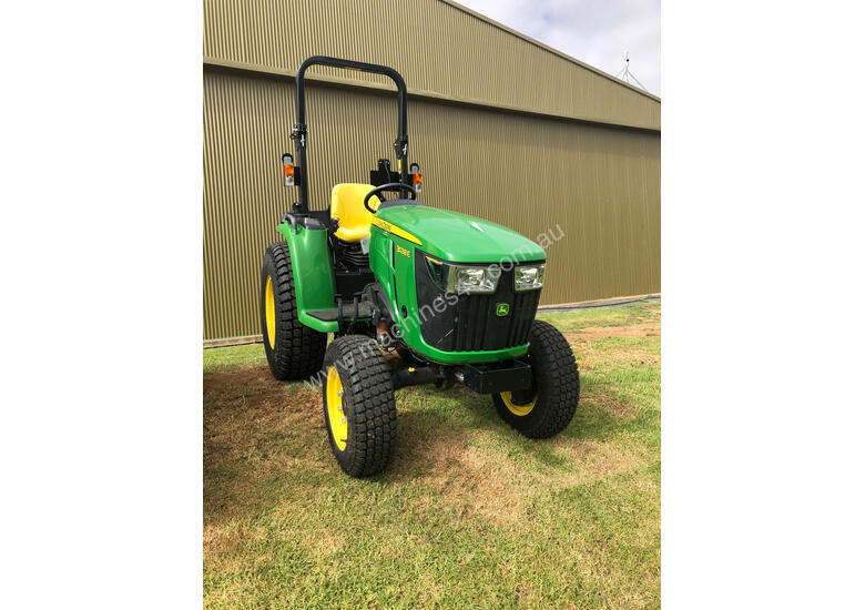 caption John Deere 3038E FWA/4WD Tractor