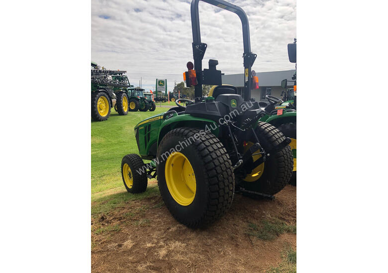 caption John Deere 3038E FWA/4WD Tractor