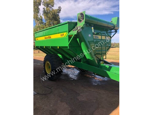 Grain King 18 Tonne Haul Out / Chaser Bin Harvester/Header
