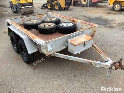 8x5 Tandem Axle Box Trailer