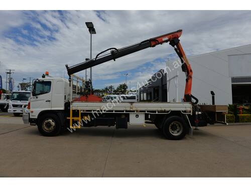 2009 HINO FG 500 - Truck Mounted Crane - 1527 - Tray Truck - Tray Top Drop Sides