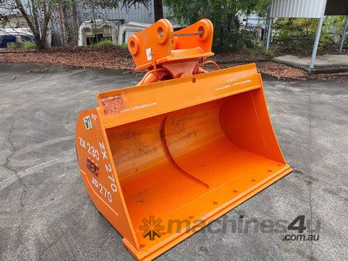 Brand New SEC 22-28 tonne Excavator Hydraulic Tilting Bucket ZX220 / ZX270