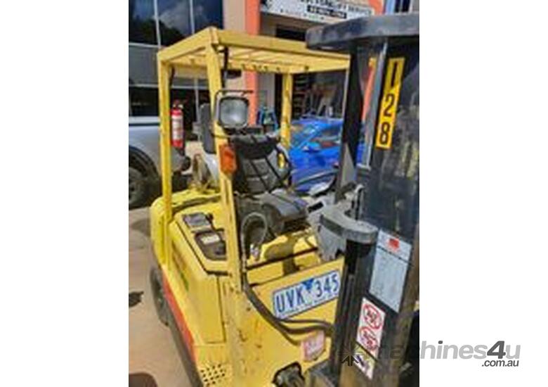 caption Hyster Counterbalance Forklift with Sideshift H2.50DX - LPG - 3 stage mast max lift height 4315mm
