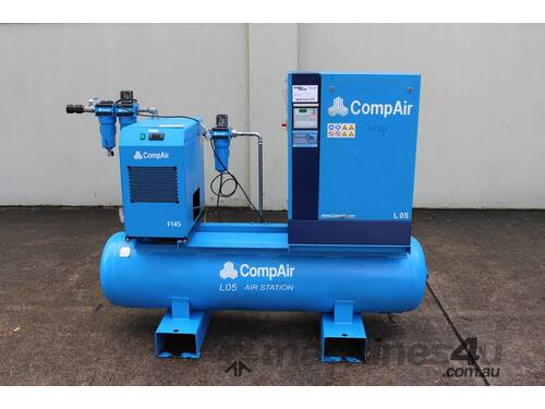 Air Compressor with Dryer & Receiver