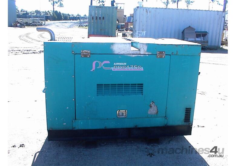 Used airman Airman PDS175S portable air compressor Screw Compressors in