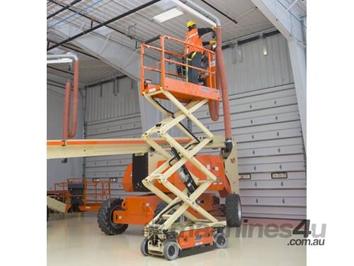 caption JLG ES1932 19 foot Electric Scissor Lift - NEW