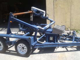 2ton hyd self loader with drum drive , 13hp honda powered , electric brakes - picture0' - Click to enlarge
