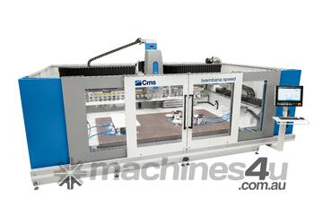 CMS BREMBANA SPEED - CNC for Stone Benchtop Processing (Sink Cutouts, Edge Polishing, Drainerboards)