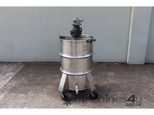 Stainless Steel Mixing Drum