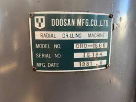 Doosan Radial Drill - picture1' - Click to enlarge