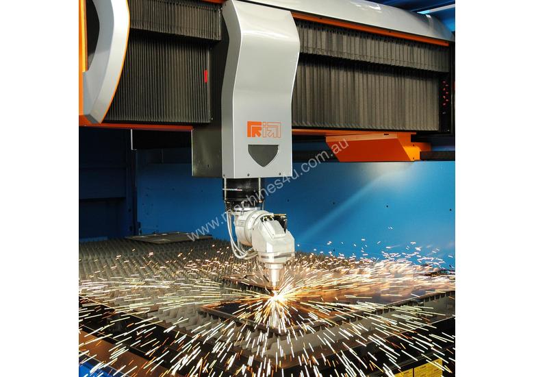 caption PRIMA INDUSTRIE 2D & 3D COMBO CNC LASER FROM IMTS