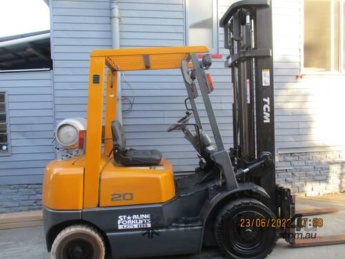 TCM 2 ton LPG Used Forklift #1708