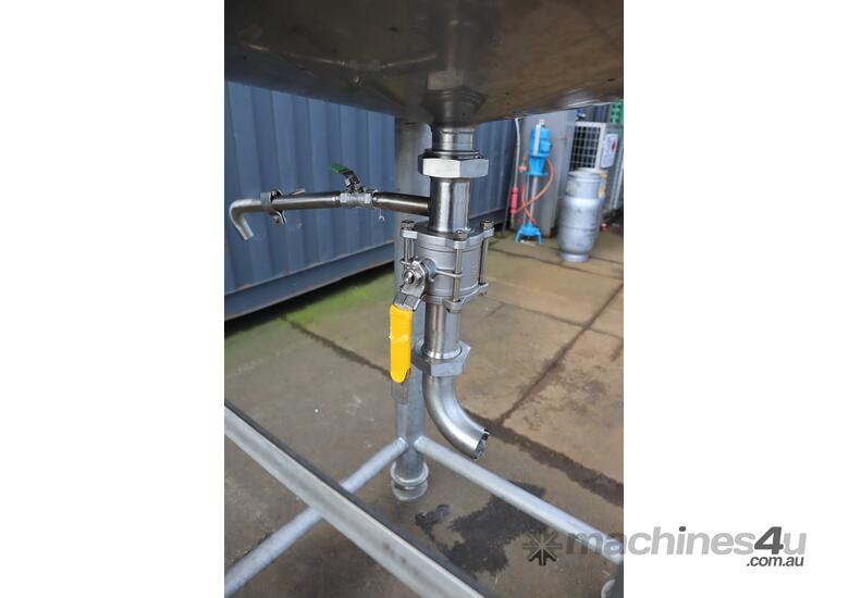 caption Tall Stainless Steel Tank - 950L