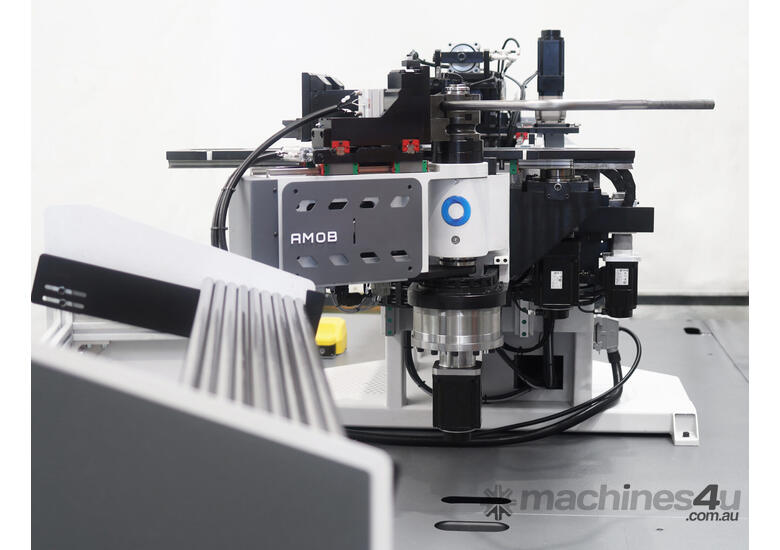 caption AMOB eMOB 2BEND 35 FULLY ELECTRIC TUBE BENDER | 35MM OD CAPACITY | CNC TOUCH SCREEN | MANDREL