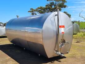 STAINLESS STEEL TANK, MILK VAT 12600lt - picture0' - Click to enlarge