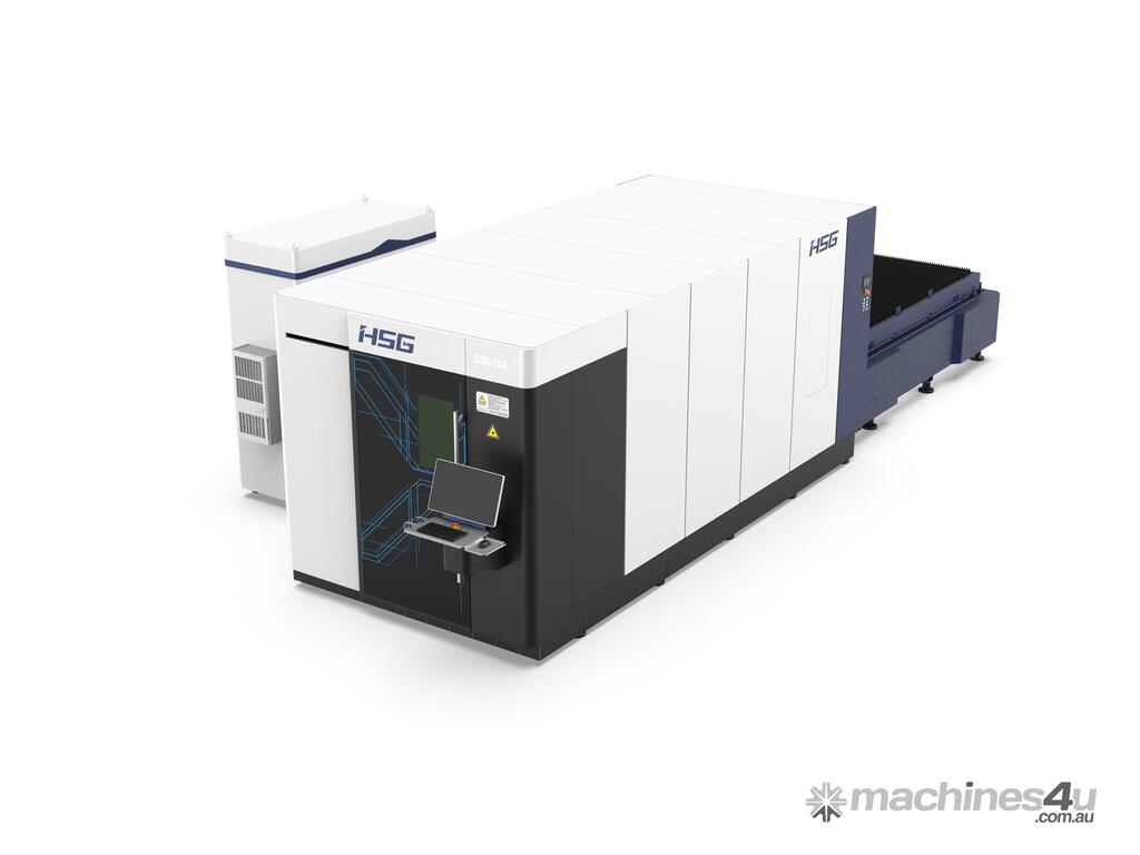 New HSG HS - G3015X Fiber Laser Cutters In MENTONE, VIC