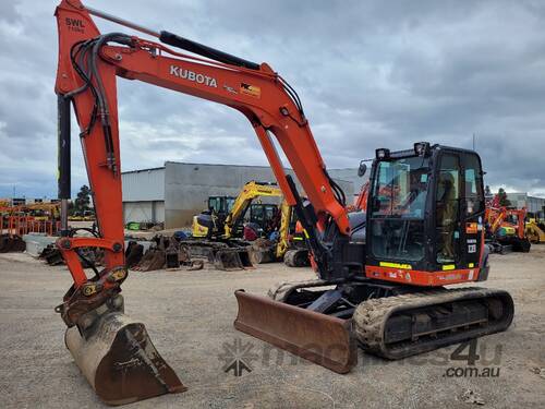 2020 KUBOTA KX080 EXCAVATOR WITH FULL CIVIL SPEC, RUBBER TRACKS AND LOW 980 HRS