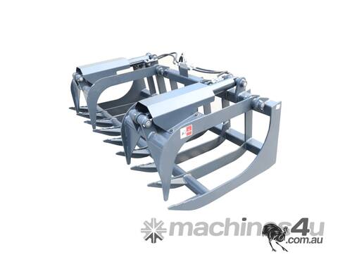 Heavy Duty Dual Cylinder Root Grab: 2130mm, Custom Built to Order