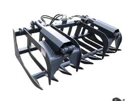 Heavy Duty Dual Cylinder Root Grab: 2130mm, Custom Built to Order - picture1' - Click to enlarge