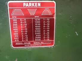 Parken MK226 Pedestal Drill - picture2' - Click to enlarge