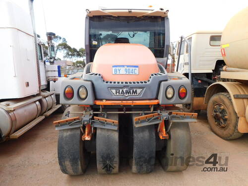 2012 HAMM MULTI TYRE ROAD ROLLER