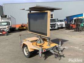 2016 Data Signs Single Axle Sign Board Trailer - picture0' - Click to enlarge