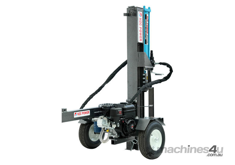 caption HZC BLUE GEM 30T LOG SPLITTER-BRIGGS & STRATTON 6.5HP(HS30244-B)