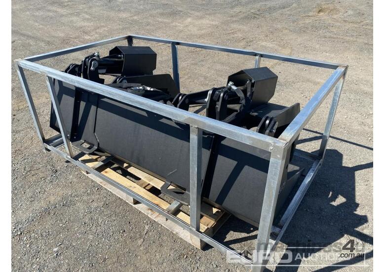 New Not Specified Unknown Hydralic Grapple Bucket to suit Skidsteer ...