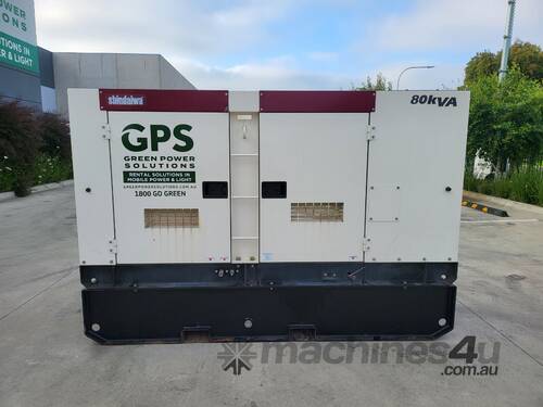 Diesel Generators - Shindaiwa  80kVA