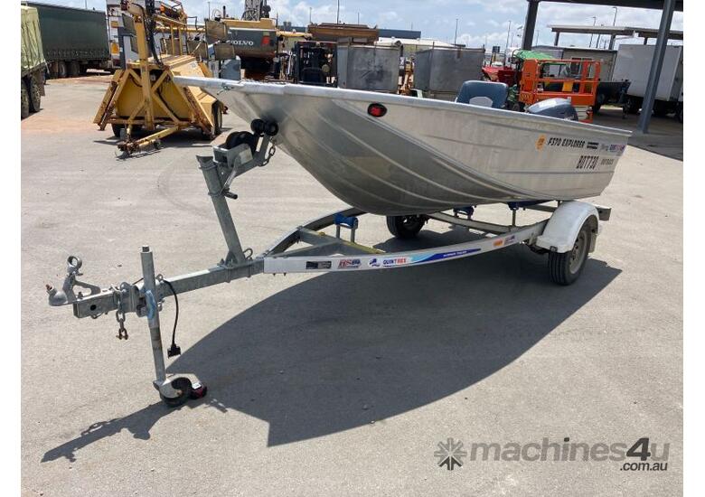 Used quintrex Quintrex F370 Explorer Aluminum Boat Boats in , - Listed ...