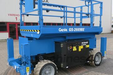 2017 Genie GS2669BE 4WD Bi-Energy Scissor Lift ( ) 2235 Operating Hours (Approx.)