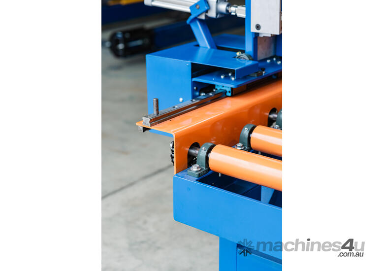 caption Heavy-Duty Electronic Length Stop - Made for Heavy Steel
