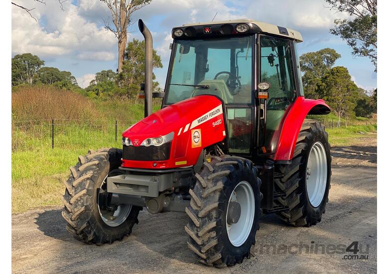 caption Massey Ferguson 5420 FWA/4WD Tractor