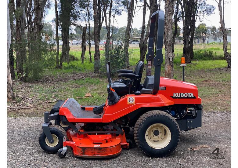 caption Kubota ZD28 Zero Turn Lawn Equipment
