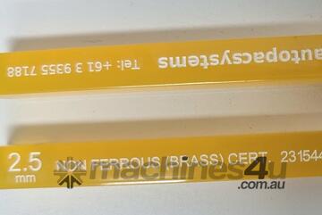 METAL DETECTOR - N-Fe Test Sticks (NON Ferrous)/BRASS (CERTIFIED)