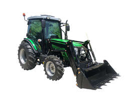 AgKing -75HP AK754C CabinTractor with FEL 4in1 Bucket & Package Slasher Forks & Spears - picture0' - Click to enlarge