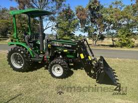 AgKing - 40HP Tractor ROPS 4WD AK404BP with FEL & 4in1 Bucket PLUS Slasher, Forks and Spears - picture0' - Click to enlarge