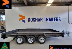 16X6'6 TRI-AXLE BOX CAR CARRIER TRAILER WITH 10