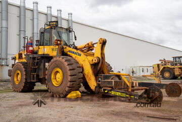 Komatsu Tyre Handler 2014 Model WA600-6 - 5 Year Cert Remaining!