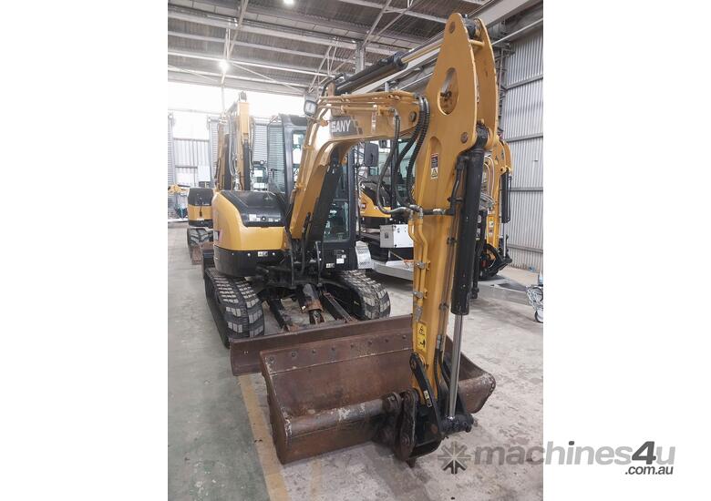 caption 2019 SANY SY50U Excavator: Great Condition, Fully Service & Ready for Work!
