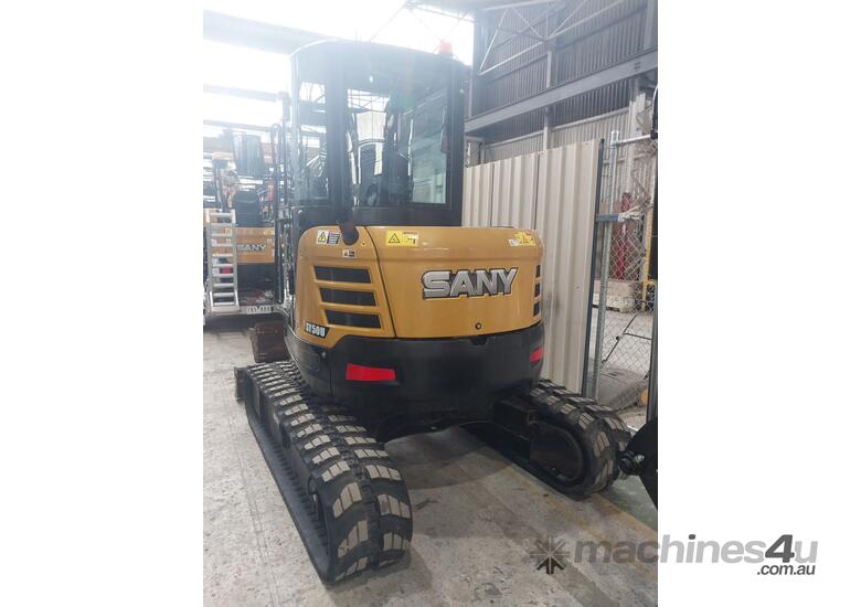 caption 2019 SANY SY50U Excavator: Great Condition, Fully Service & Ready for Work!